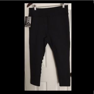 Fashion Nova Cropped Distressed Leggings